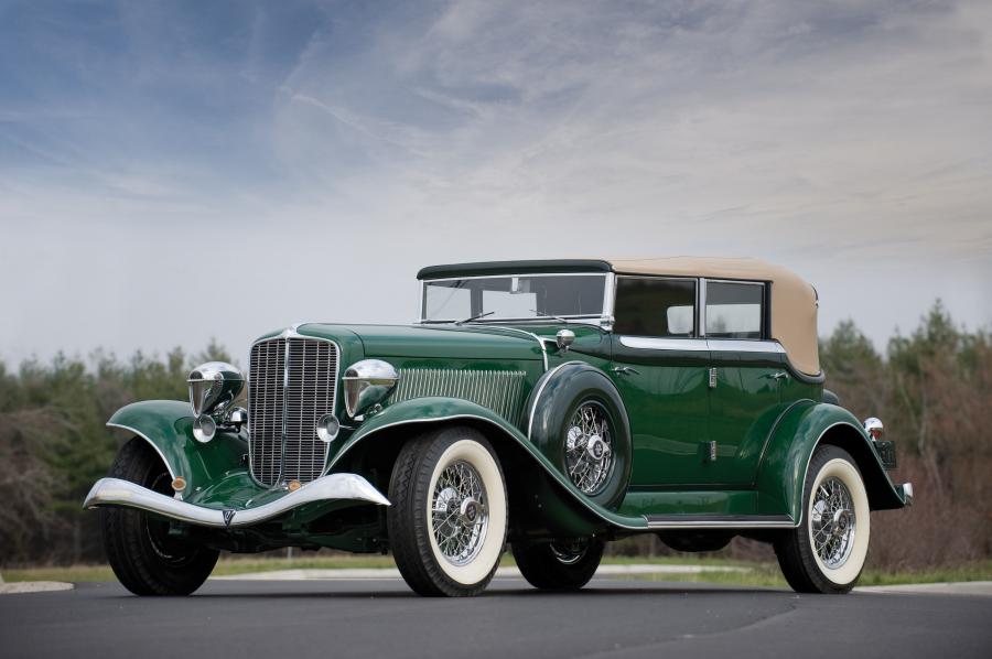  Auburn V12 1250 Salon Dual Ratio Phaeton Sedan 1934 года  (фото 9 из 16)